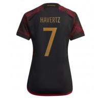 Billiga Tyskland Kai Havertz #7 Borta fotbollskläder Dam VM 2022 Kortärmad